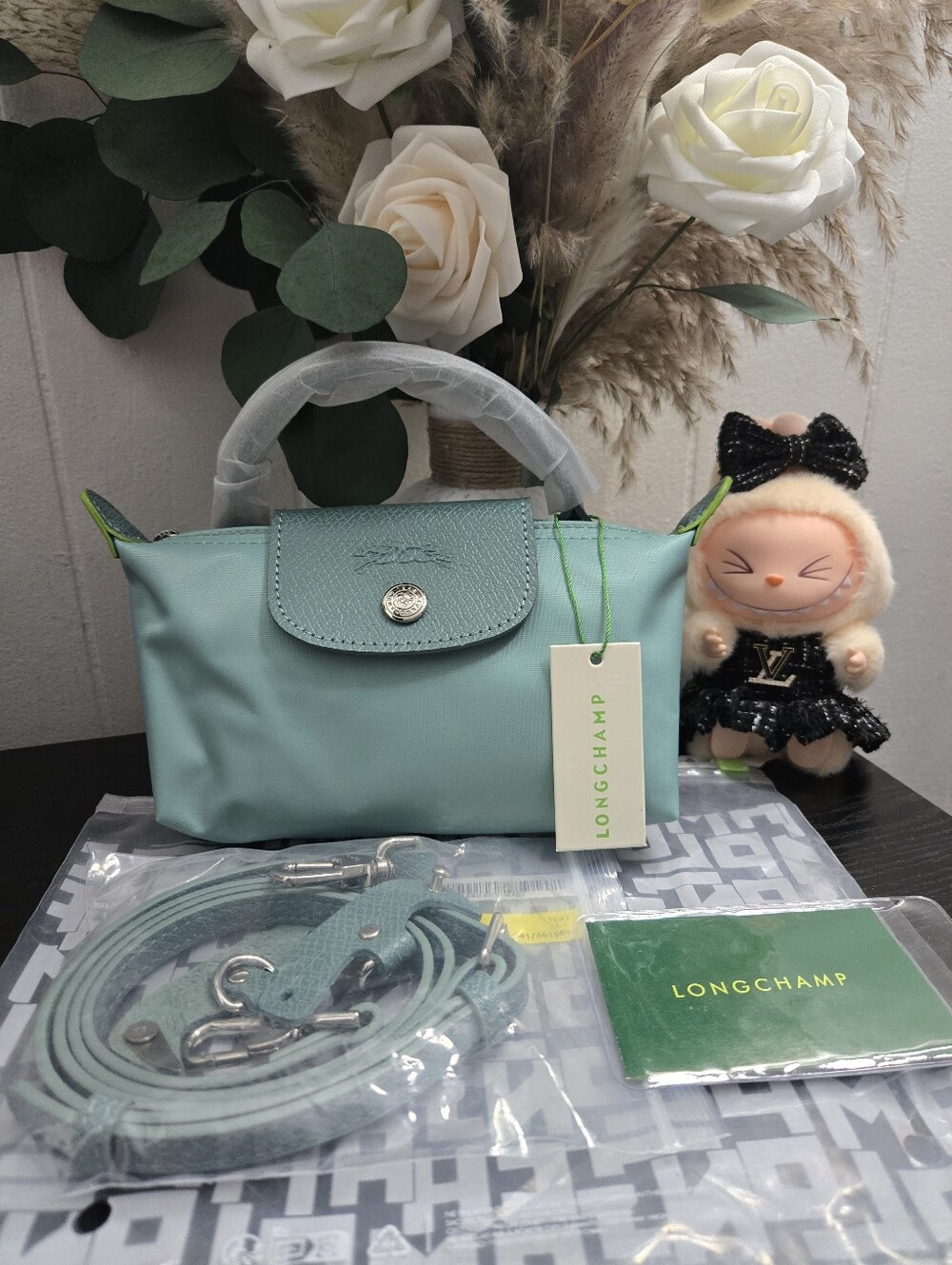 Longchamp Lake Blue Women's Bag